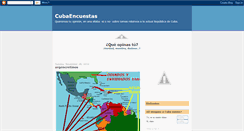 Desktop Screenshot of cubaencuestas.blogspot.com