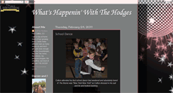 Desktop Screenshot of dahodges4.blogspot.com
