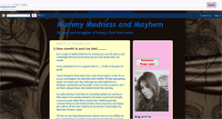 Desktop Screenshot of mummymadnessandmayhem.blogspot.com