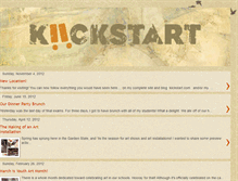 Tablet Screenshot of kiickstart.blogspot.com