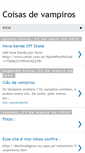 Mobile Screenshot of coisasdevampiros.blogspot.com