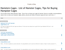 Tablet Screenshot of hamsters-cages.blogspot.com