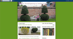 Desktop Screenshot of formklippningtopiary.blogspot.com