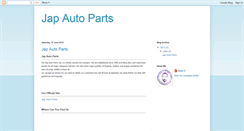 Desktop Screenshot of japautoparts.blogspot.com