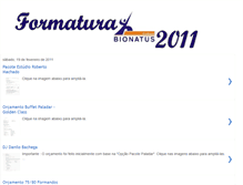 Tablet Screenshot of formaturabionatus2011.blogspot.com