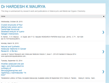 Tablet Screenshot of hardeshkmaurya.blogspot.com