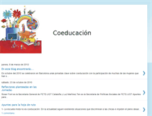 Tablet Screenshot of coeducaacion.blogspot.com