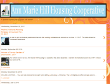 Tablet Screenshot of annmariehillhousingco-op.blogspot.com