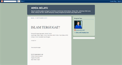 Desktop Screenshot of mindamelayu2009.blogspot.com