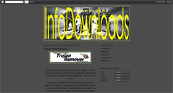 Desktop Screenshot of infodownloads.blogspot.com