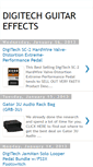 Mobile Screenshot of digitech-guitar-effects.blogspot.com