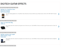 Tablet Screenshot of digitech-guitar-effects.blogspot.com