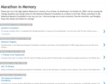 Tablet Screenshot of marathoninmemory.blogspot.com