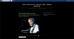 Desktop Screenshot of gratefuldeadnews.blogspot.com