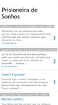 Mobile Screenshot of prisioneiradesonhos.blogspot.com