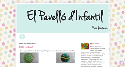 Desktop Screenshot of elpavellodinfantil.blogspot.com