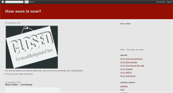Desktop Screenshot of how-soon-isnow.blogspot.com