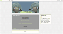 Desktop Screenshot of justinfarris.blogspot.com