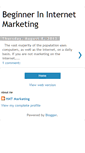 Mobile Screenshot of internetmarketingforbeginner.blogspot.com