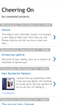 Mobile Screenshot of cheeringon.blogspot.com