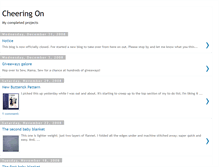 Tablet Screenshot of cheeringon.blogspot.com