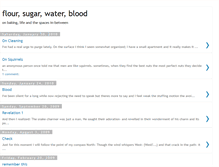 Tablet Screenshot of floursugarwaterblood.blogspot.com