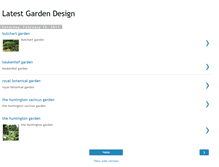Tablet Screenshot of latestgardendesign.blogspot.com