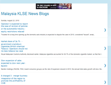 Tablet Screenshot of klsenewsblog.blogspot.com