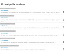 Tablet Screenshot of alchemipedia-numbers.blogspot.com