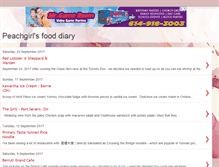 Tablet Screenshot of peachgirlblog.blogspot.com