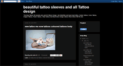 Desktop Screenshot of beautifultattoosleeves.blogspot.com