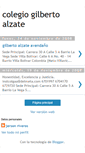Mobile Screenshot of colegiogilbertoalazate.blogspot.com