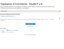 Tablet Screenshot of estudiofym.blogspot.com