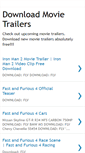 Mobile Screenshot of download-movie-trailers.blogspot.com