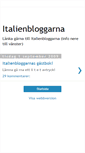 Mobile Screenshot of italienbloggarna.blogspot.com