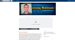 Desktop Screenshot of conwayrobinson.blogspot.com