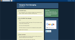 Desktop Screenshot of hangsms.blogspot.com