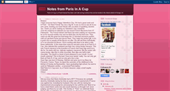 Desktop Screenshot of parisinacup.blogspot.com