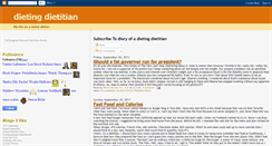 Desktop Screenshot of diaryofadietingdietitian.blogspot.com