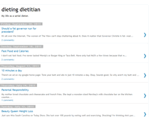 Tablet Screenshot of diaryofadietingdietitian.blogspot.com