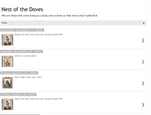 Tablet Screenshot of nestofthedoves.blogspot.com