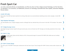 Tablet Screenshot of freshsportcar.blogspot.com