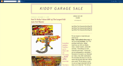 Desktop Screenshot of kiddygaragesale.blogspot.com