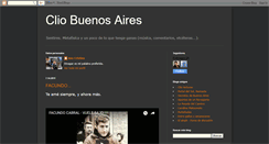 Desktop Screenshot of cliobuenosaires.blogspot.com