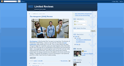 Desktop Screenshot of limitedreviews.blogspot.com