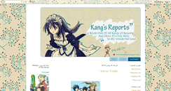 Desktop Screenshot of kangreports.blogspot.com