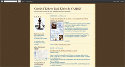 Desktop Screenshot of cercle-echecs-camon.blogspot.com