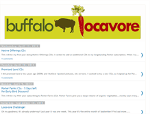 Tablet Screenshot of buffalolocavore.blogspot.com