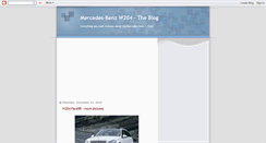 Desktop Screenshot of mercedesbenzw204.blogspot.com