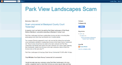 Desktop Screenshot of parkviewlandscapesscam.blogspot.com